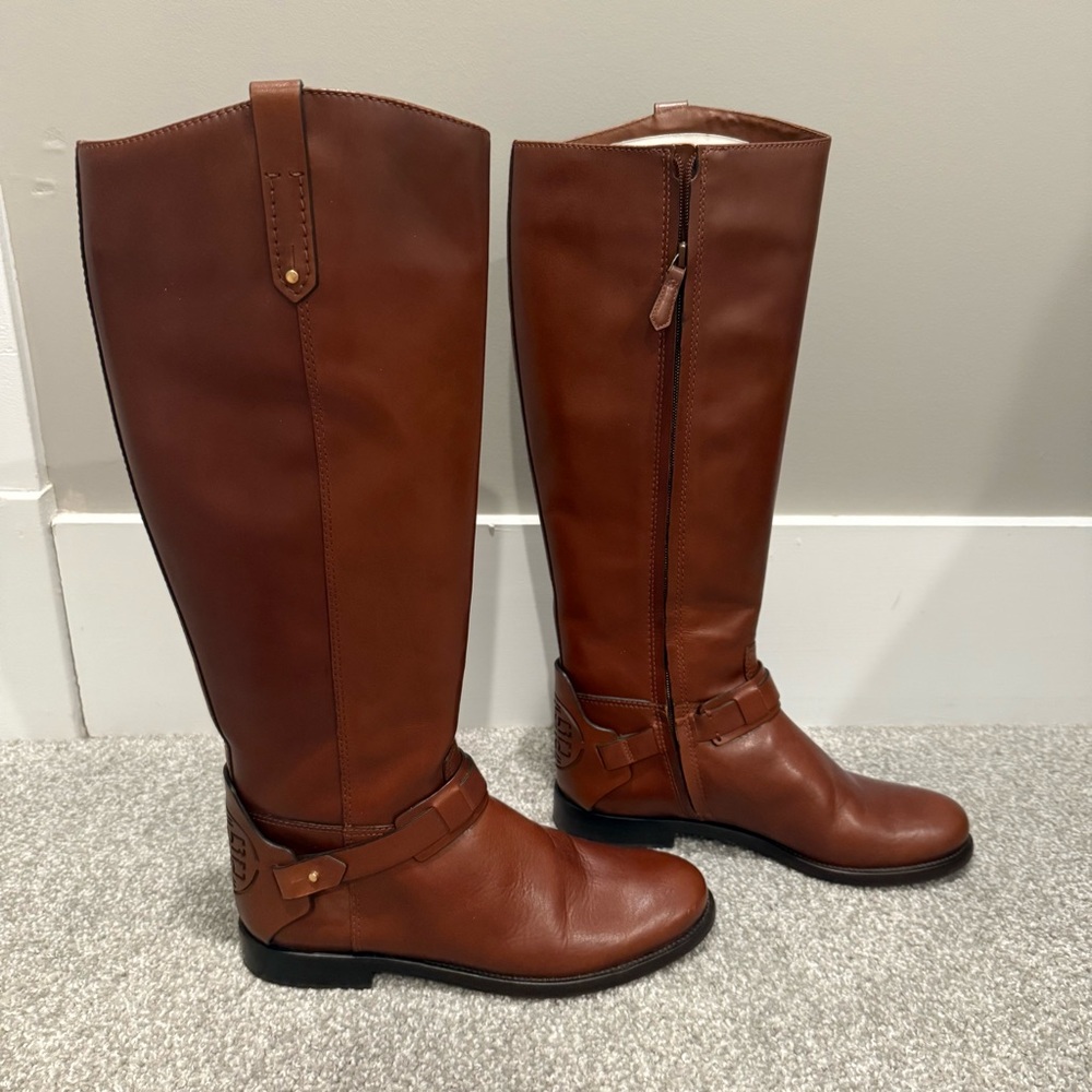 Tory Burch Derby Riding Boot - Picture 4 of 9
